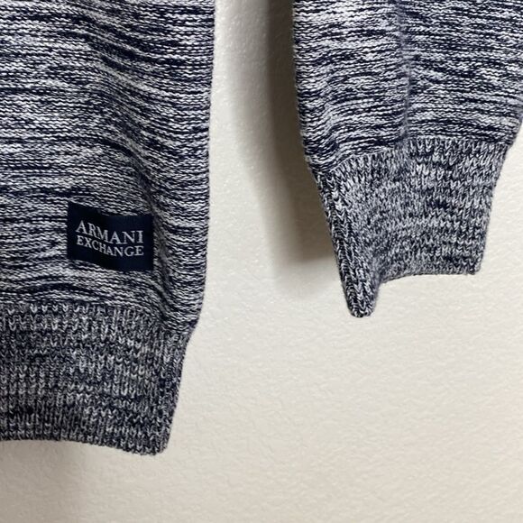 ARMANI EXCHANGE Men’s Crew Neck Pullover Heavy Cotton Sweater Size XL. NWOT - Picture 2 of 10